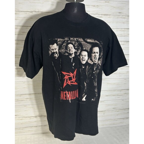 AMAZING! Vtg. Giant Merchandise T Shirt 90s METALLICA ON THE LOAD AGAIN XL Men - Picture 1 of 16